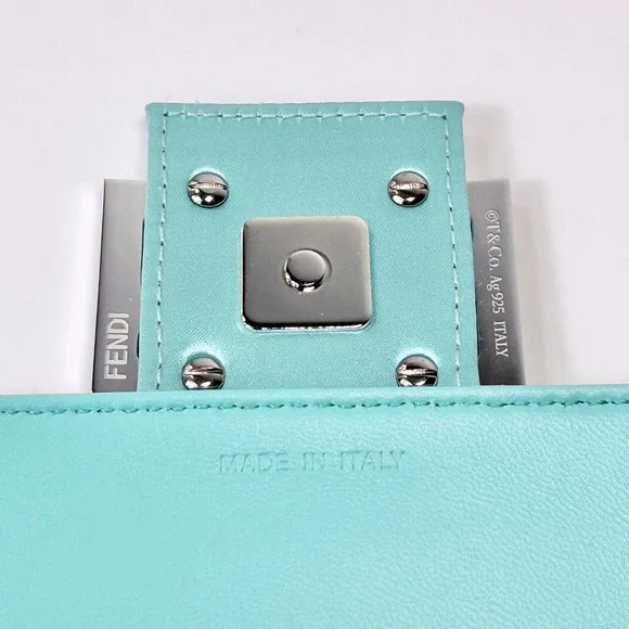 Fendi Tiffany & Co. Silk Satin Baguette - Picture 10 of 16